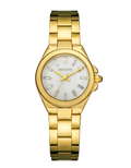 Montre Élise - Doré, Blanc