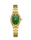 Montre Ophélie - Dorée, Vert