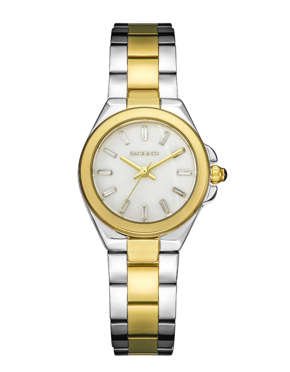 Montre Élise - Doré, Blanc