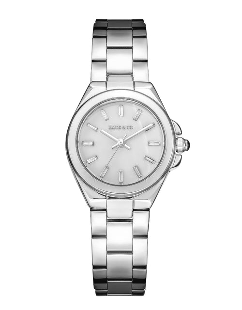 Montre Élise - Doré, Blanc