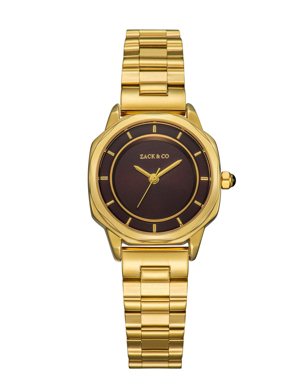 Montre Victoire - Doré, Bordeau