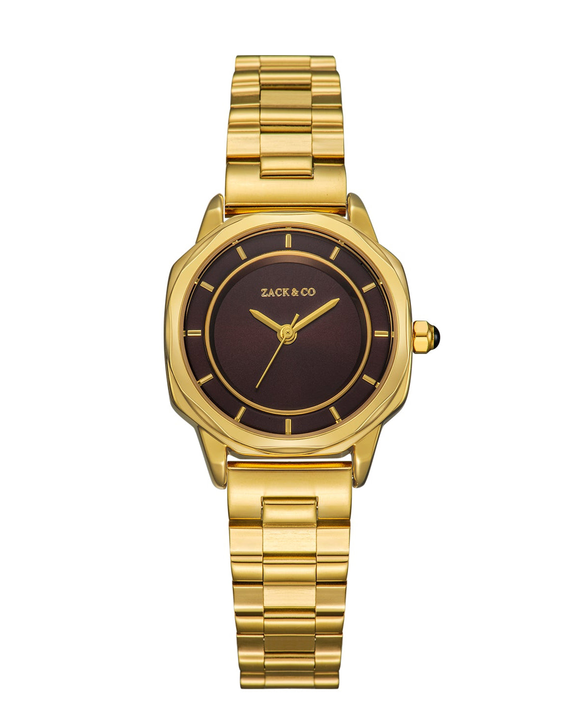 Montre Victoire - Doré, Bordeau