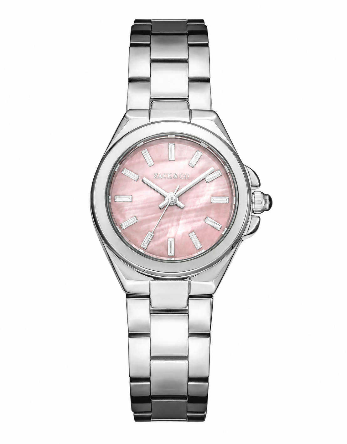 Montre Élise - Argent, Rose