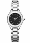 Montre Jeanne - Argent, Noir